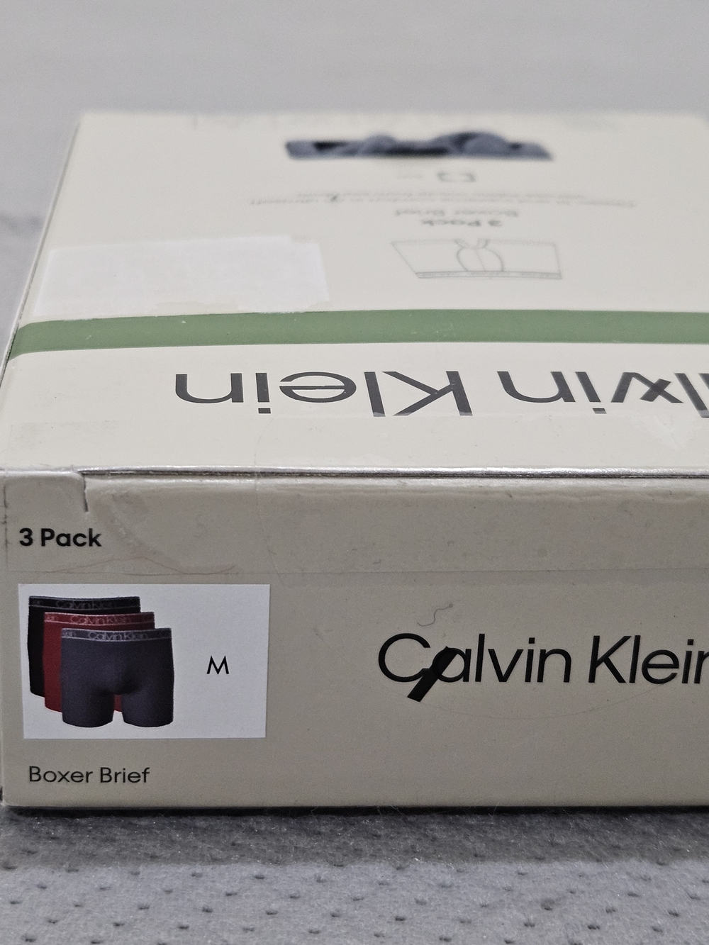 Calvin Klein Men’s Boxer Briefs The Ultimate Comfort (3-Pack) Medium - Picture 5 of 6